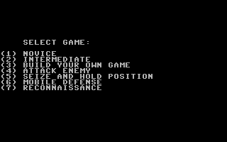 Combat Leader screenshot 3 for Commodore 64